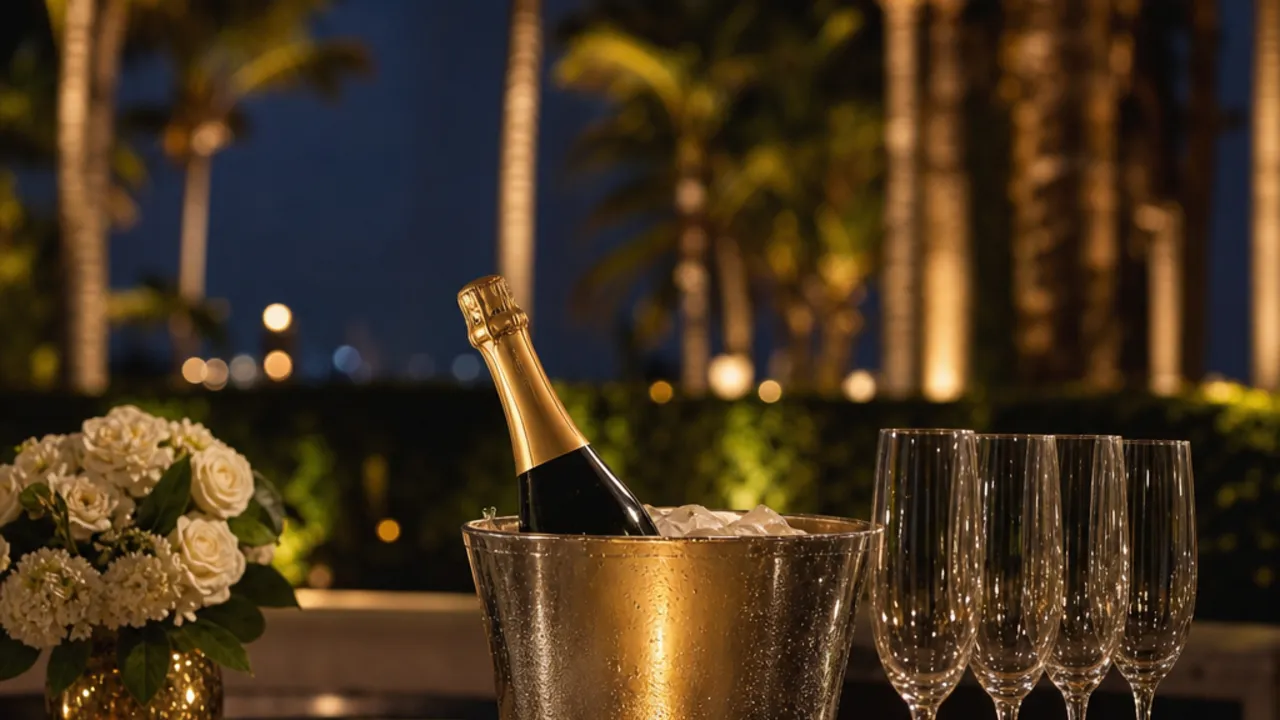 Where to Buy Champagne Late at Night in Hollywood, Florida